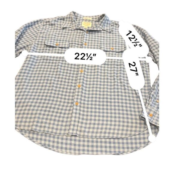 Lucky Brand classic flannel Shirt size XL - Picture 2 of 6